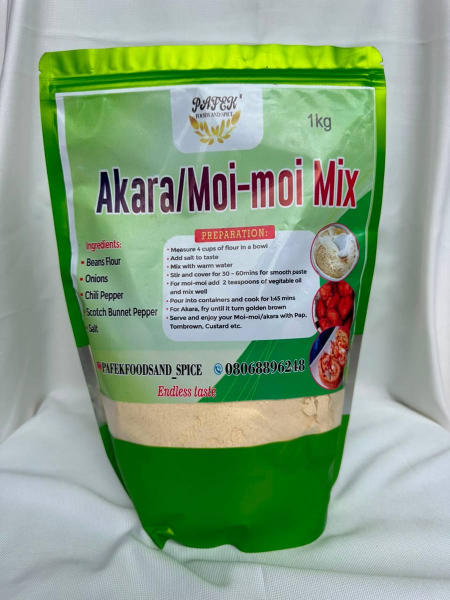 Akara/moi moi mix flour