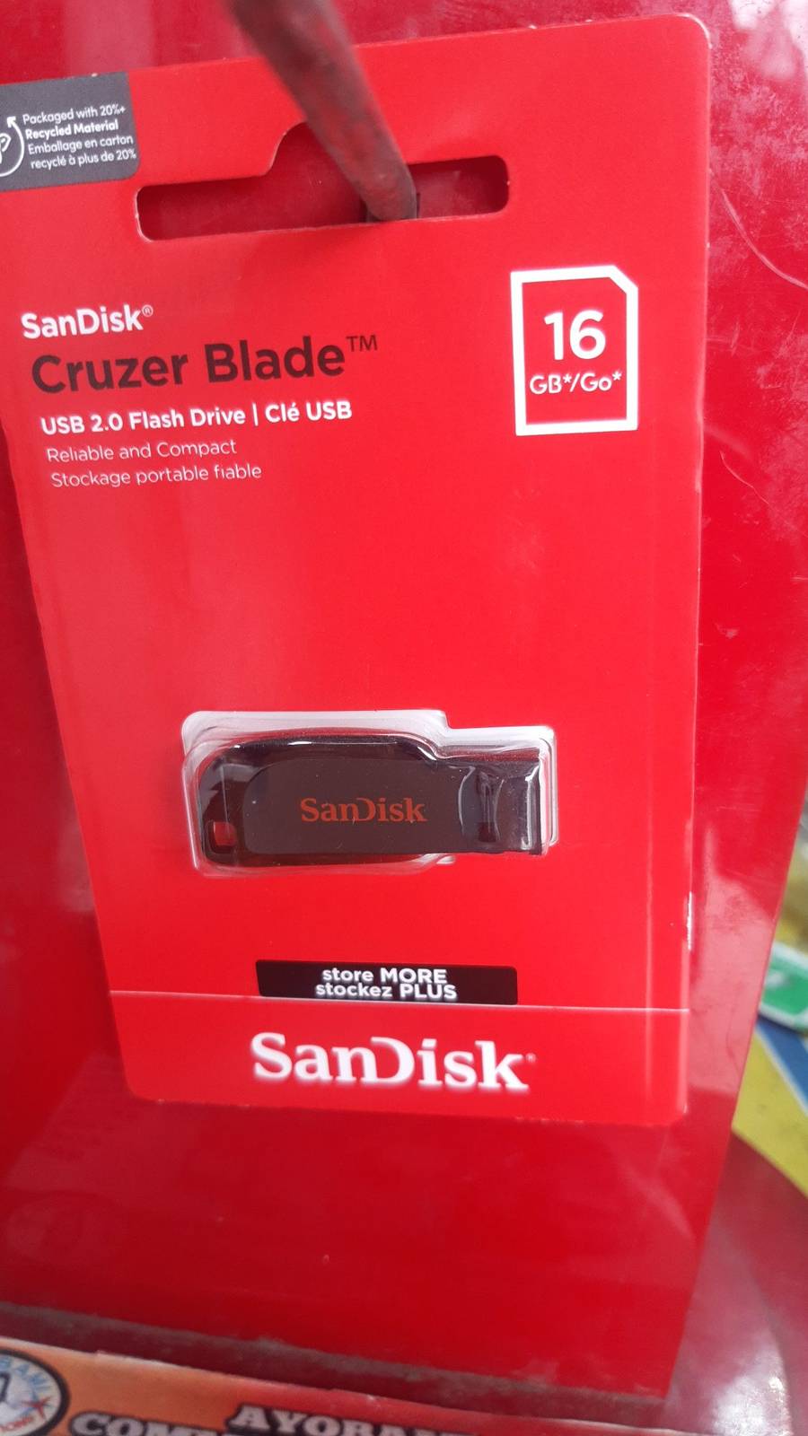 SanDisk USB flash drive