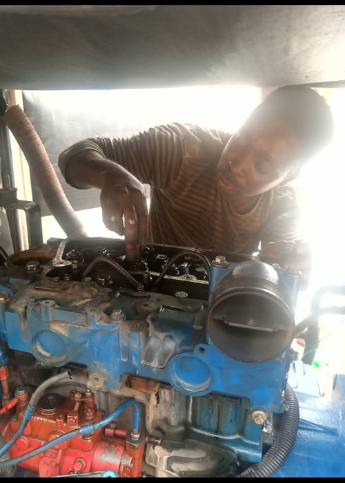 Work by Amadi tech generator repair solar inverter installation