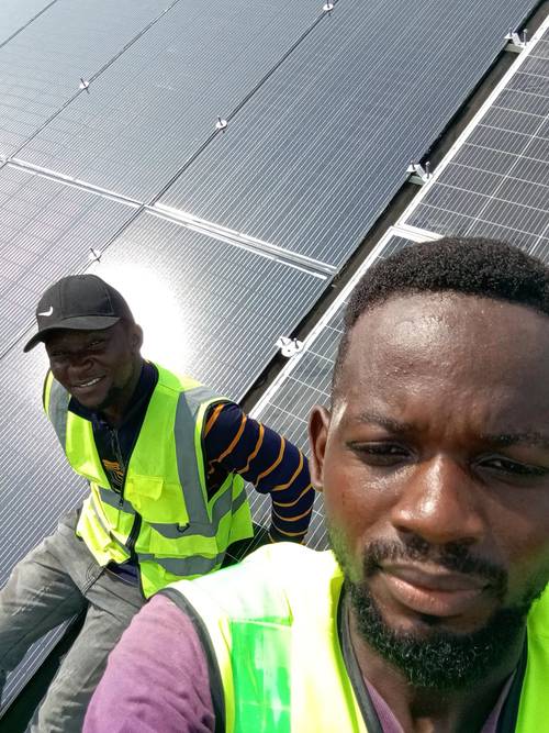 Work by Solar and electrical installation