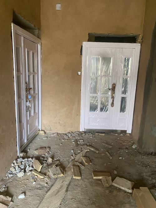 Work by Doors installation