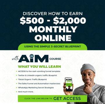 LEARN HOW TO MAKE 1000$ MONTHLY ONLINE