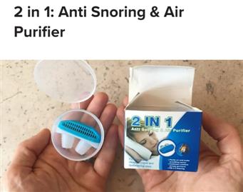 Anti snoring devices