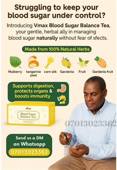 Vmax Blood Sugar Balance Tea
