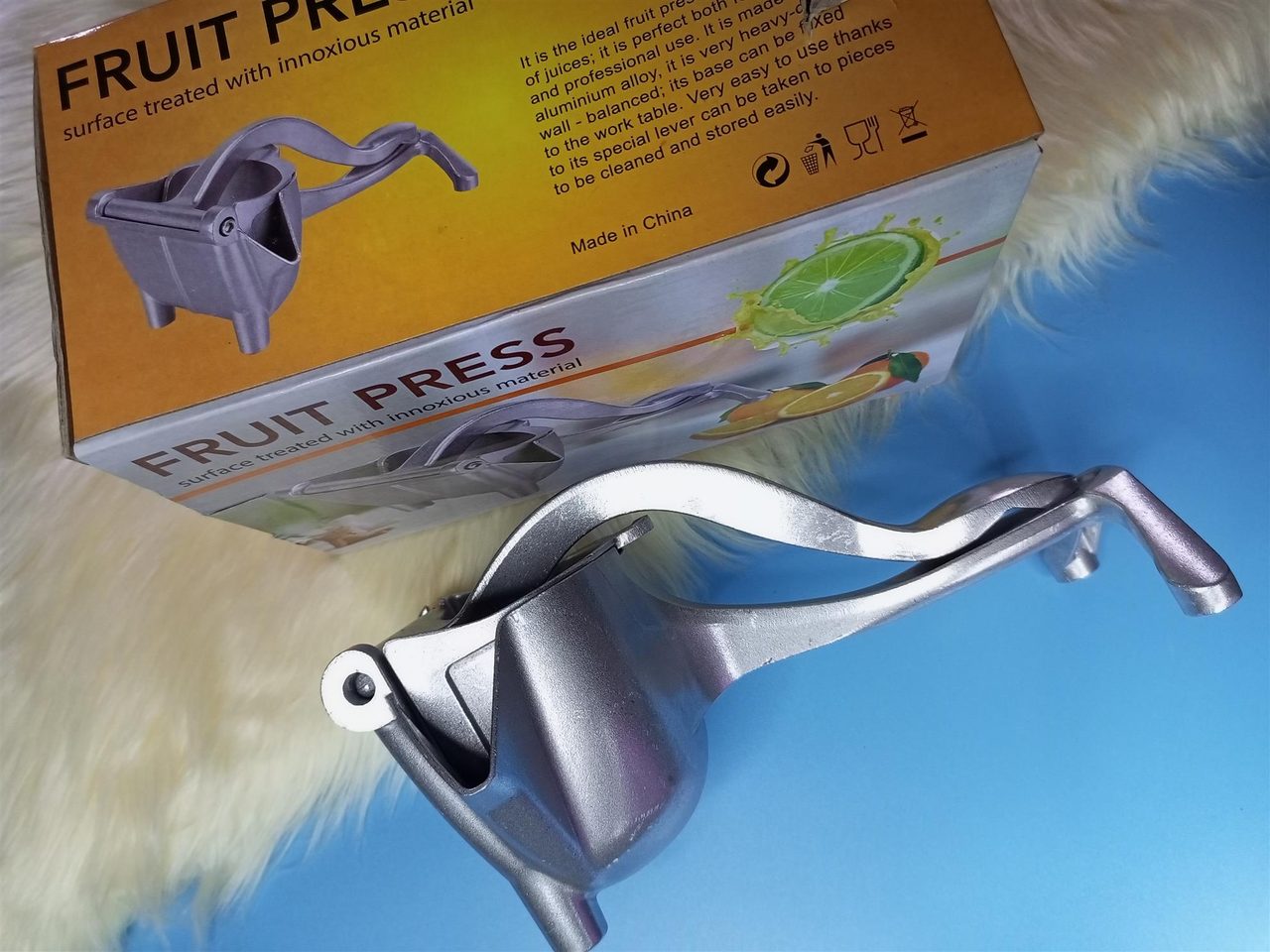 Stainless Steel Manual Fruit Juicer