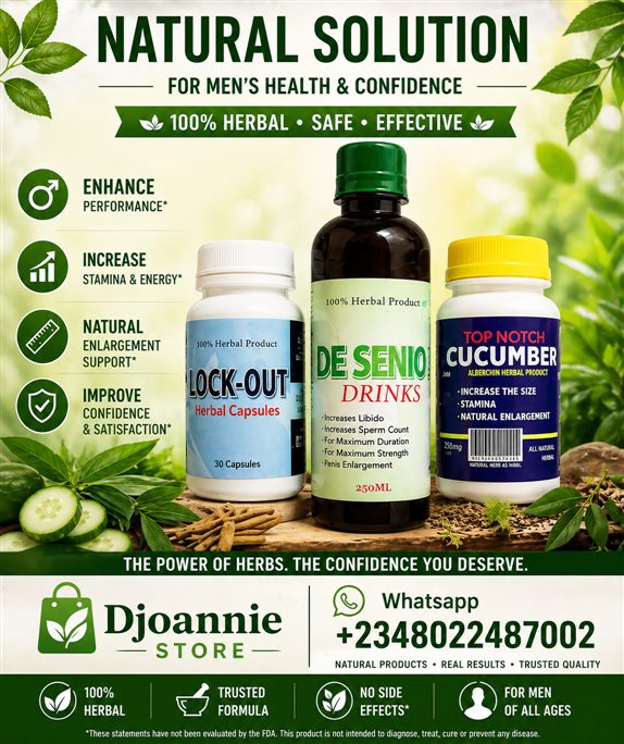 De Senior Men Drink+Cucumber Cream+Capsu
