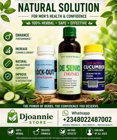 De Senior Men Drink+Cucumber Cream+Capsu
