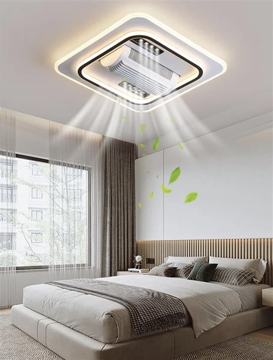 Bladeless Fan Chandelier