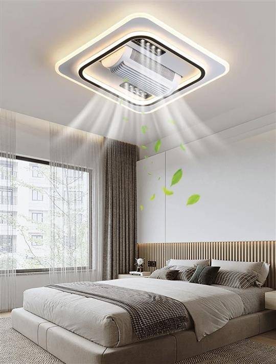 Bladeless Fan Chandelier