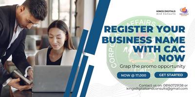 BUSINESS NAME REGISTRATION PROMO
